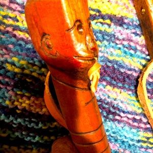 Handcrafted..walking or home decor sticks